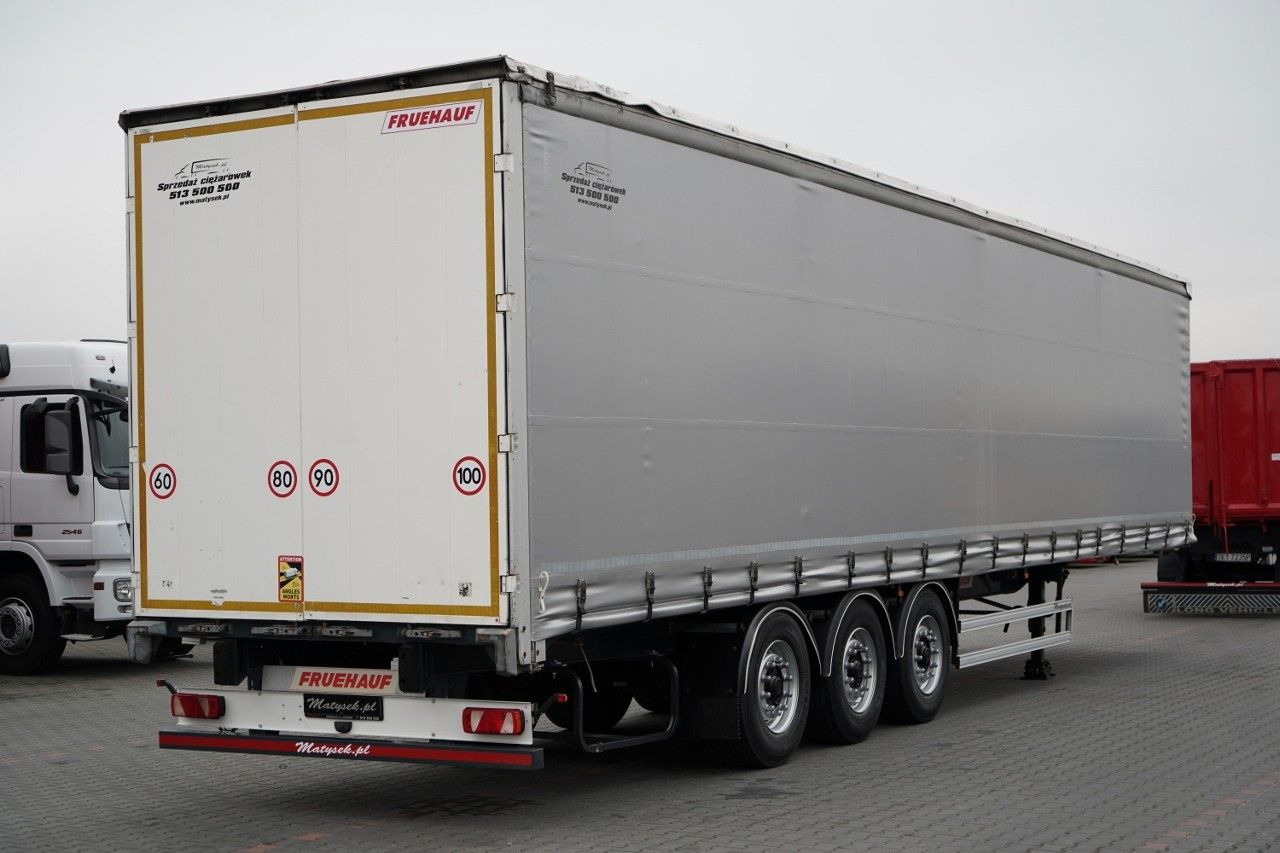 Curtainsider semi-trailer Frühauf IRANKA / STANDARD / MOCNA PODŁOGA SZYNA DESKA /: picture 8