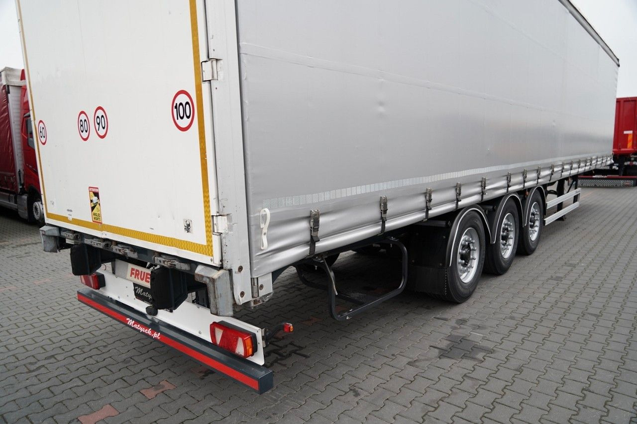 Curtainsider semi-trailer Frühauf IRANKA / STANDARD / MOCNA PODŁOGA SZYNA DESKA /: picture 13
