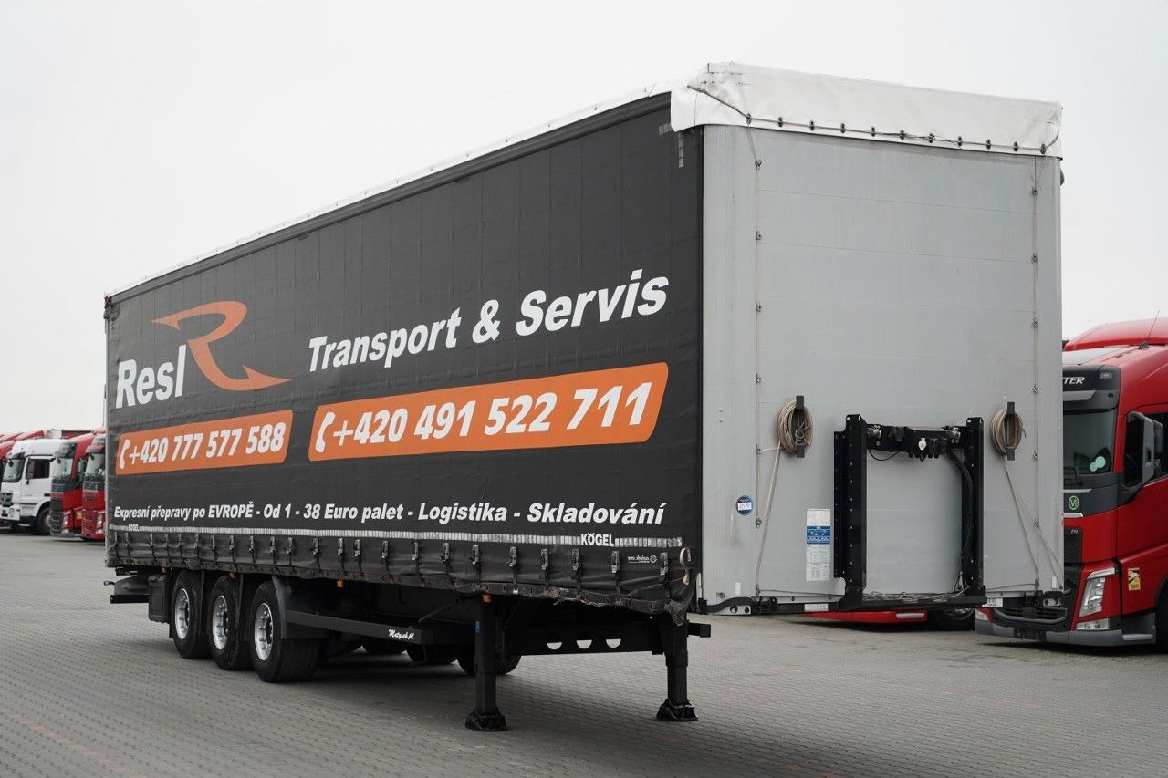 Kögel FIRANKA / MEGA / OŚ PODNOSZONA / OSIE SAF / DACH - Curtainsider semi-trailer: picture 1 Kögel FIRANKA / MEGA / OŚ PODNOSZONA / OSIE SAF / DACH - Curtainsider semi-trailer: picture 1