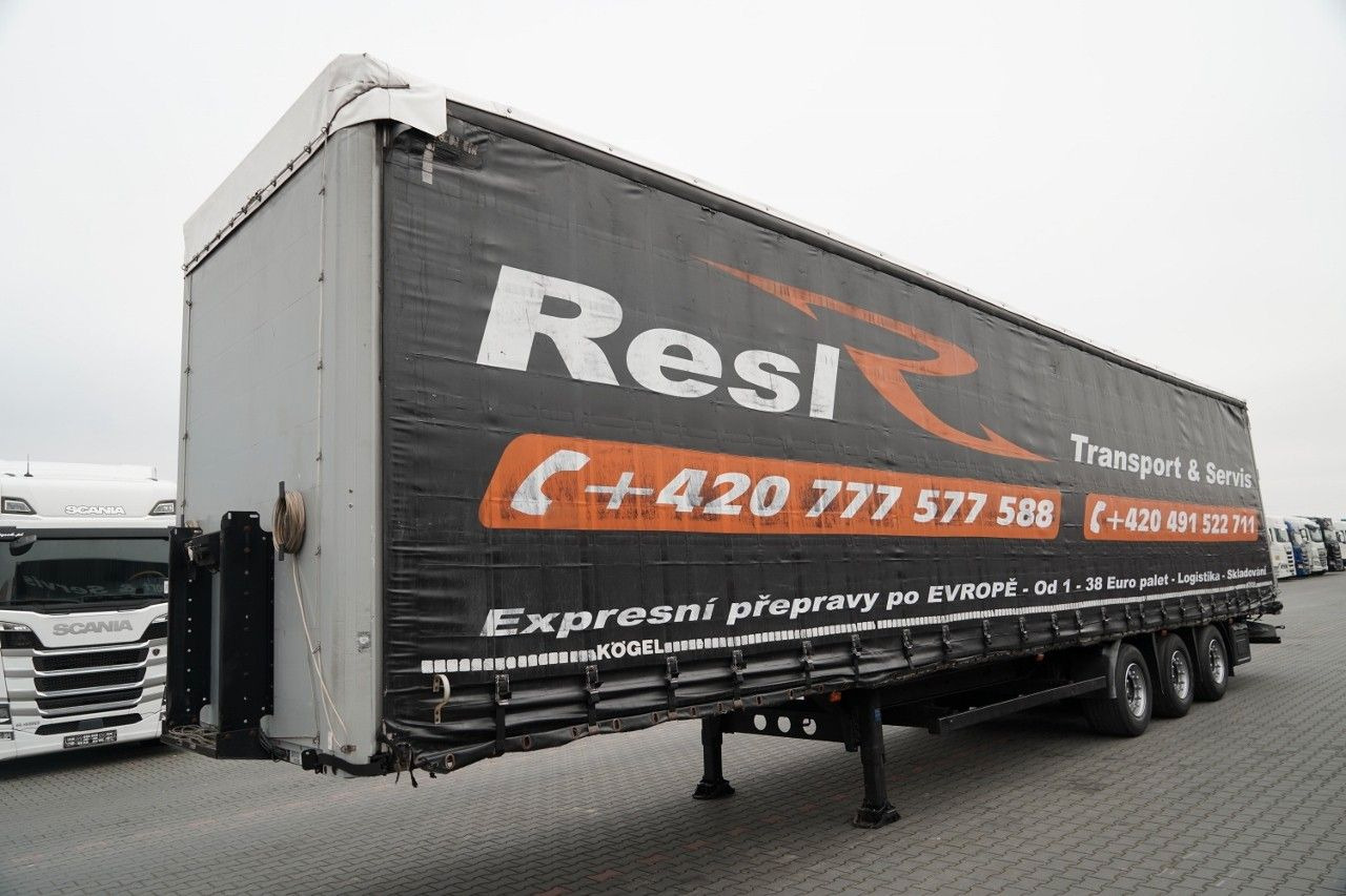 Kögel FIRANKA / MEGA / OŚ PODNOSZONA / OSIE SAF / DACH - Curtainsider semi-trailer: picture 4 Kögel FIRANKA / MEGA / OŚ PODNOSZONA / OSIE SAF / DACH - Curtainsider semi-trailer: picture 4
