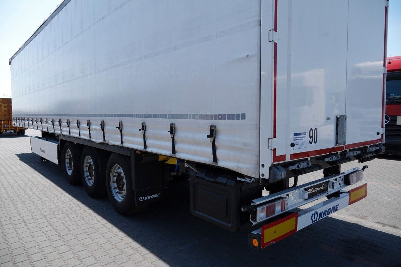 Curtainsider semi-trailer Krone FIRANKA / 2021 ROK / KOSZ NA PALETY / 2 OSIE POD: picture 7