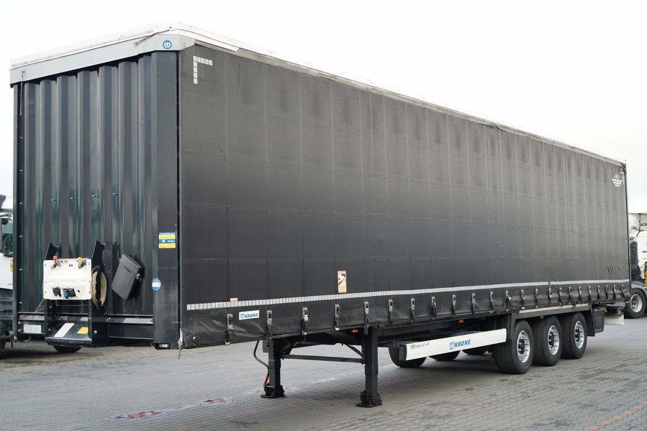 Krone FIRANKA / MEGA / DACH PODNOSZONY / LOW DECK / 2 - Curtainsider semi-trailer: picture 1 Krone FIRANKA / MEGA / DACH PODNOSZONY / LOW DECK / 2 - Curtainsider semi-trailer: picture 1