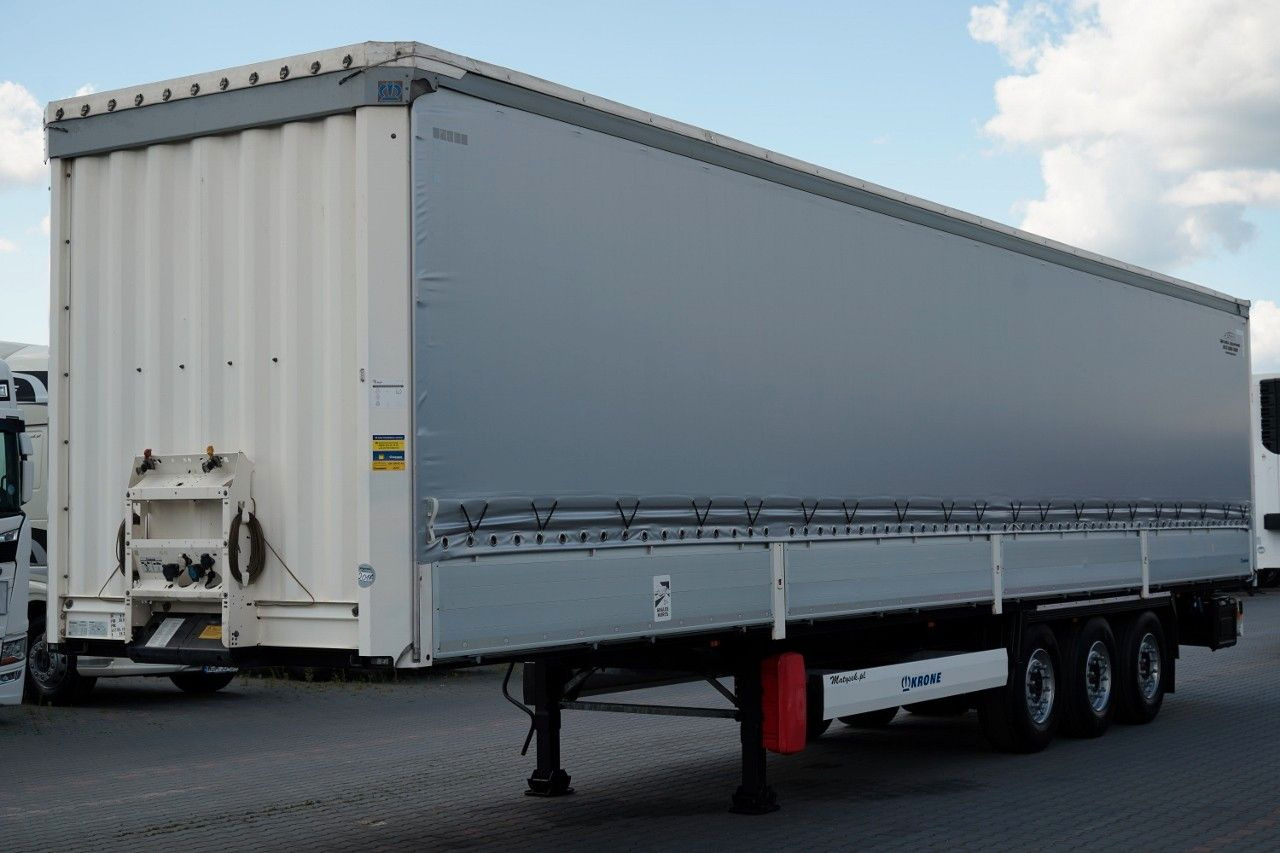 Krone FIRANKA / STANDARD / BURTOWA / 2017 ROK / OŚ POD - Curtainsider semi-trailer: picture 1 Krone FIRANKA / STANDARD / BURTOWA / 2017 ROK / OŚ POD - Curtainsider semi-trailer: picture 1