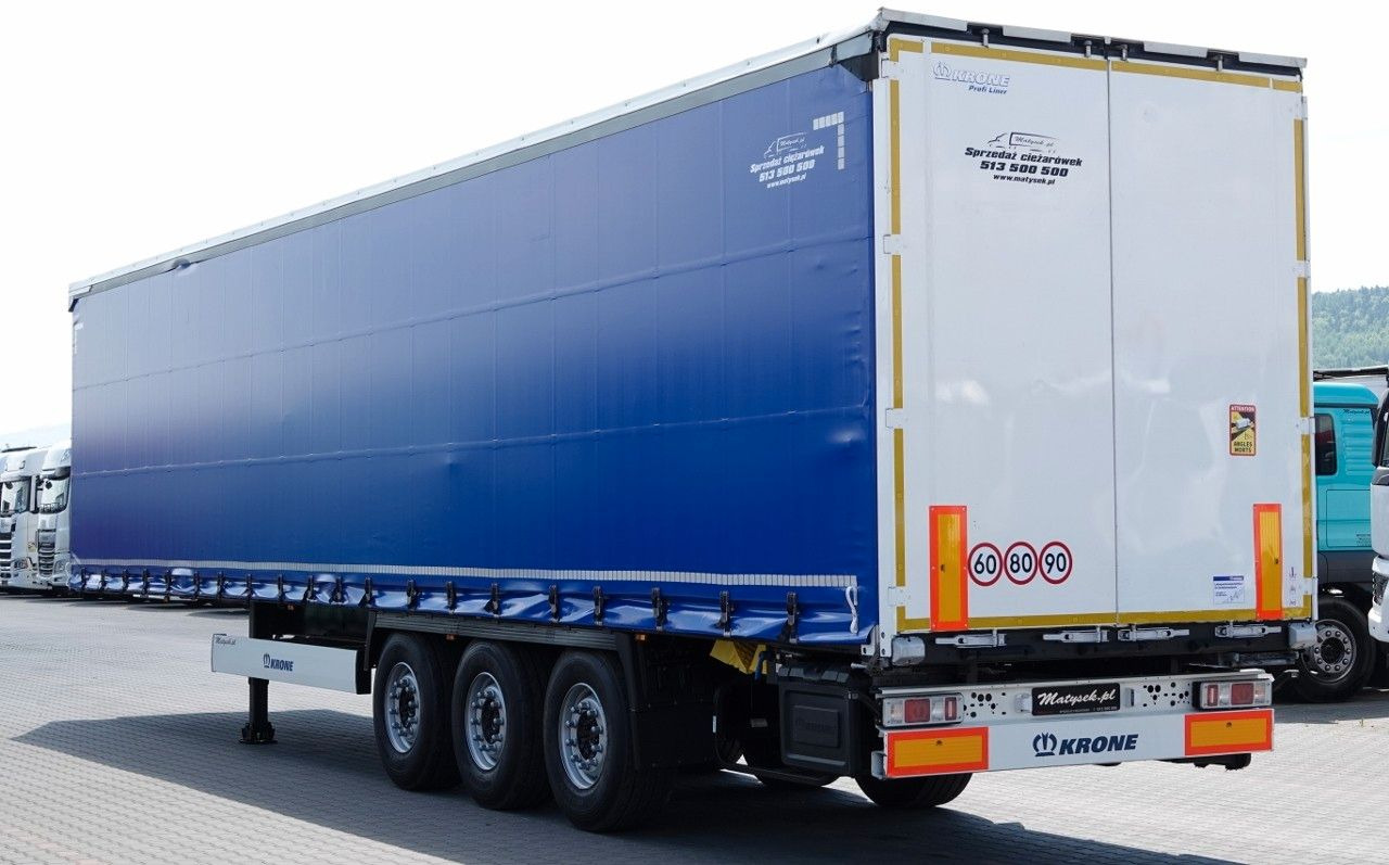Krone FIRANKA / STANDARD / OPONY 100% / DACH PODNOSZON - Curtainsider semi-trailer: picture 3 Krone FIRANKA / STANDARD / OPONY 100% / DACH PODNOSZON - Curtainsider semi-trailer: picture 3
