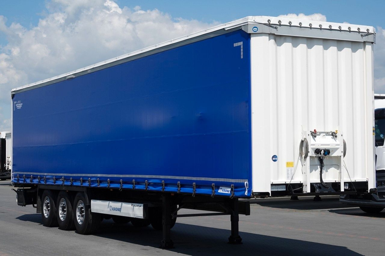 Krone FIRANKA / STANDARD / OPONY 100% / DACH PODNOSZON - Curtainsider semi-trailer: picture 1 Krone FIRANKA / STANDARD / OPONY 100% / DACH PODNOSZON - Curtainsider semi-trailer: picture 1
