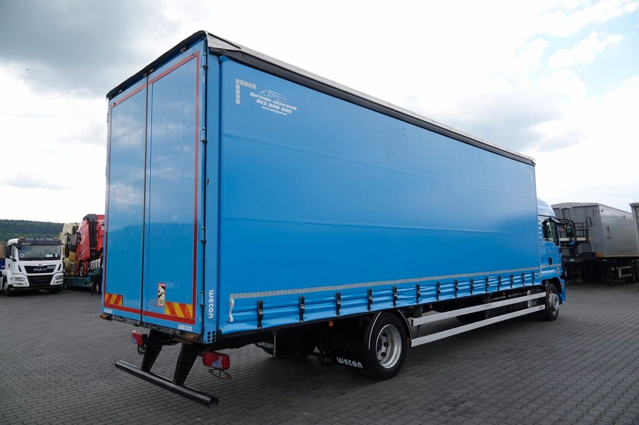 MAN TGM 18.290 / 6x2 / FIRANKA - 8,9 m / SOLÓWKA / - Curtainsider truck: picture 3 MAN TGM 18.290 / 6x2 / FIRANKA - 8,9 m / SOLÓWKA / - Curtainsider truck: picture 3