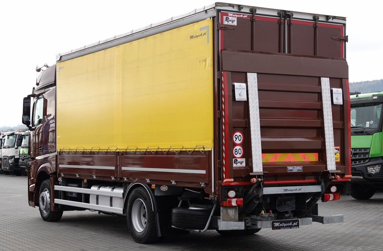 Mercedes-Benz ACTROS 1845 / 4X2 / SOLÓWKA / BURTO-FIRANKA 6,5M - Curtainsider truck: picture 2 Mercedes-Benz ACTROS 1845 / 4X2 / SOLÓWKA / BURTO-FIRANKA 6,5M - Curtainsider truck: picture 2
