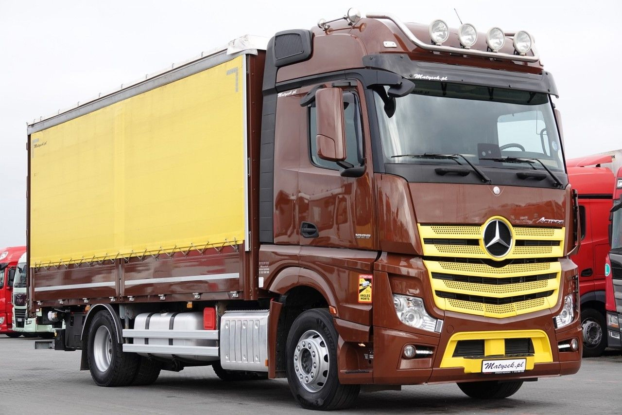Mercedes-Benz ACTROS 1845 / 4X2 / SOLÓWKA / BURTO-FIRANKA 6,5M - Curtainsider truck: picture 4 Mercedes-Benz ACTROS 1845 / 4X2 / SOLÓWKA / BURTO-FIRANKA 6,5M - Curtainsider truck: picture 4