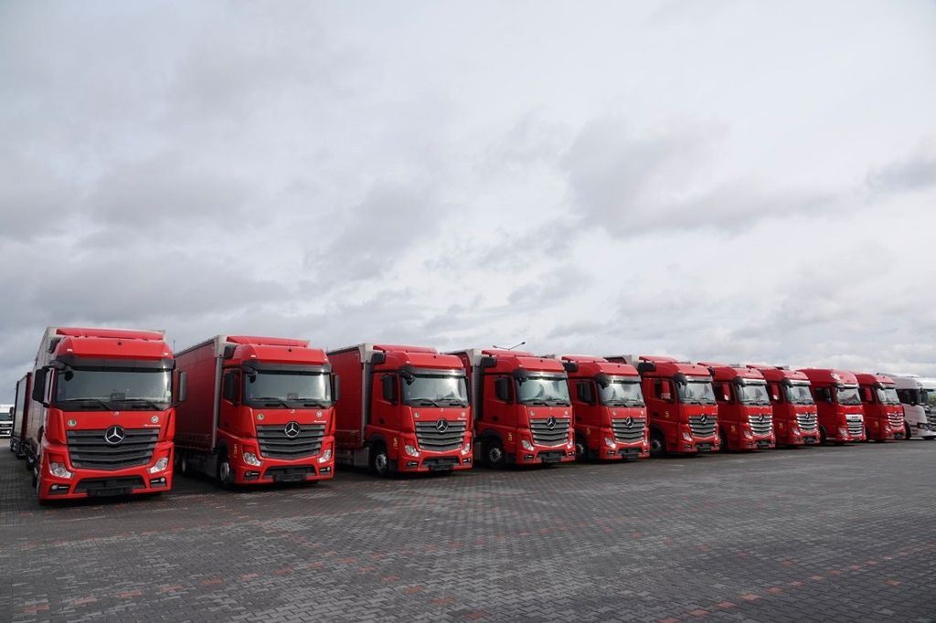 Mercedes-Benz ACTROS 2548/JUMBO TRUCK 120 M3/VEHICULAR/I-COOL - Curtainsider truck: picture 3 Mercedes-Benz ACTROS 2548/JUMBO TRUCK 120 M3/VEHICULAR/I-COOL - Curtainsider truck: picture 3