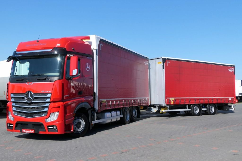 Mercedes-Benz ACTROS 2548/JUMBO TRUCK 120 M3/VEHICULAR/I-COOL - Curtainsider truck: picture 1 Mercedes-Benz ACTROS 2548/JUMBO TRUCK 120 M3/VEHICULAR/I-COOL - Curtainsider truck: picture 1