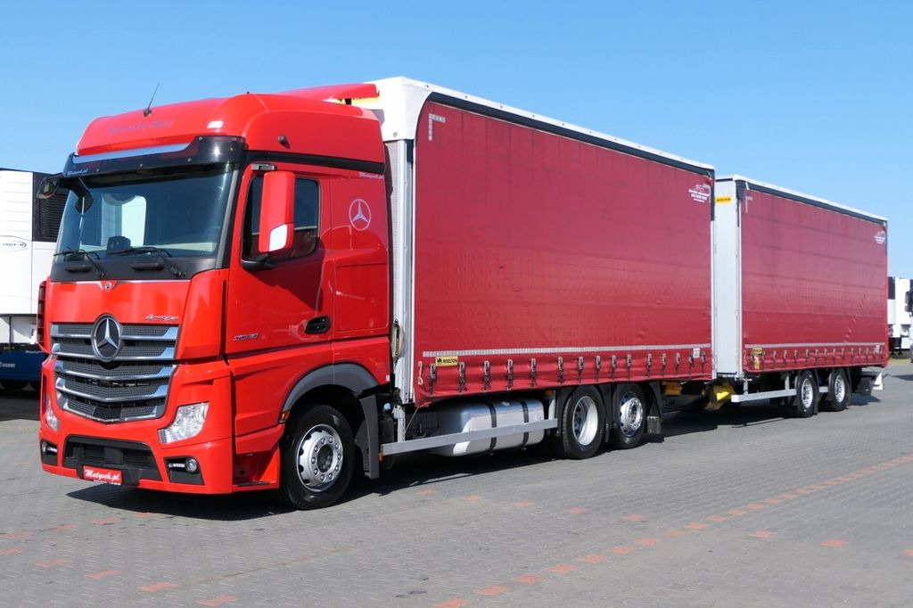 Mercedes-Benz ACTROS 2548/JUMBO TRUCK 120 M3/VEHICULAR/I-COOL - Curtainsider truck: picture 3 Mercedes-Benz ACTROS 2548/JUMBO TRUCK 120 M3/VEHICULAR/I-COOL - Curtainsider truck: picture 3