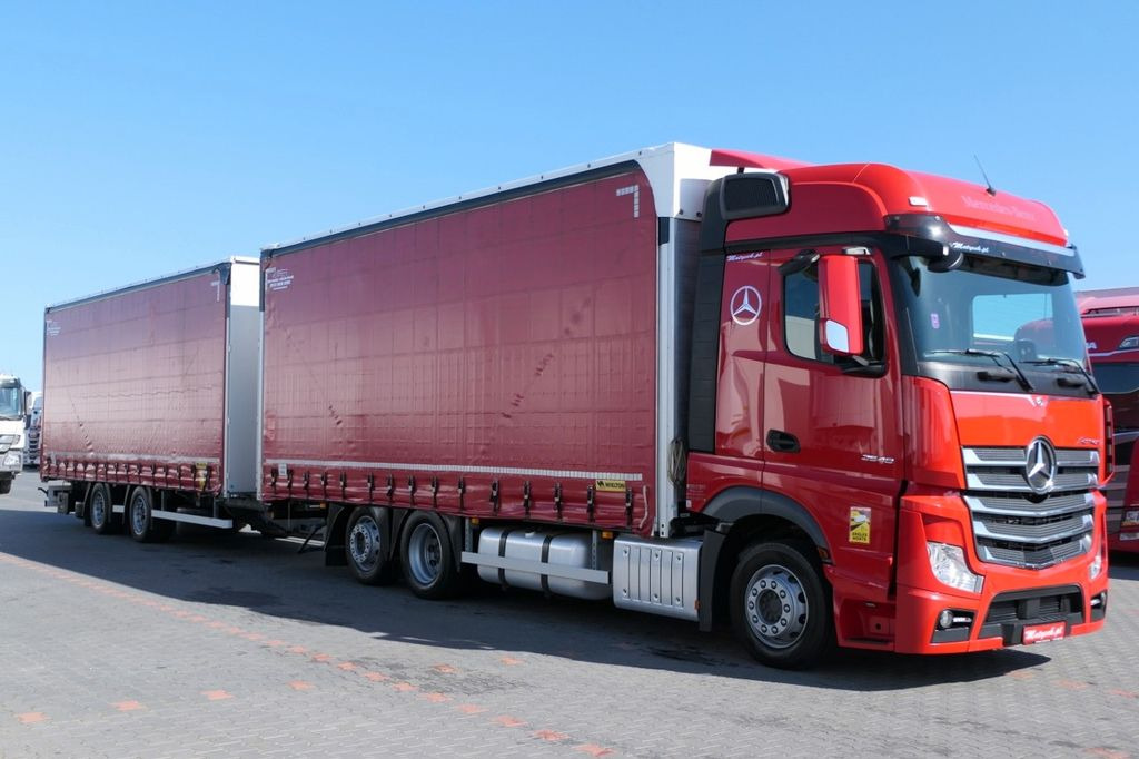 Mercedes-Benz ACTROS 2548/JUMBO TRUCK 120 M3/VEHICULAR/I-COOL - Curtainsider truck: picture 4 Mercedes-Benz ACTROS 2548/JUMBO TRUCK 120 M3/VEHICULAR/I-COOL - Curtainsider truck: picture 4