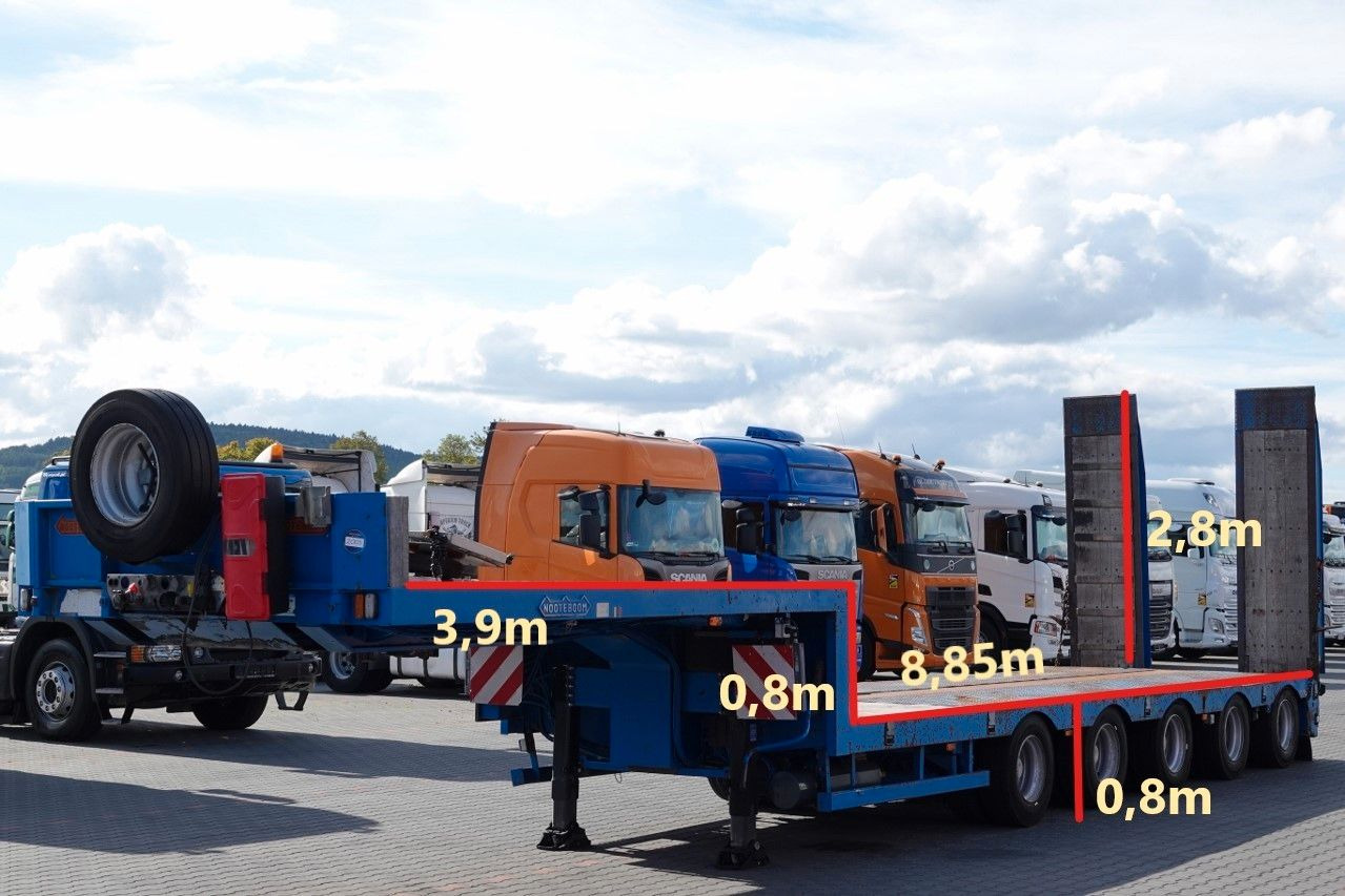 Nooteboom NISKOPODWOZIE / DMC: 80 000 KG / 5 OSI / SKRĘTNE - Low loader semi-trailer: picture 2 Nooteboom NISKOPODWOZIE / DMC: 80 000 KG / 5 OSI / SKRĘTNE - Low loader semi-trailer: picture 2