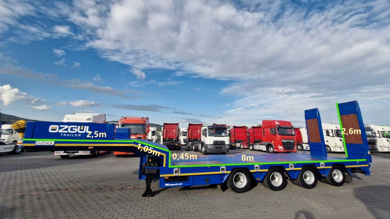OZGUL NACZEPA LAWETA / LW4 / NISKOPODWOZIOWA - Low loader semi-trailer: picture 2 OZGUL NACZEPA LAWETA / LW4 / NISKOPODWOZIOWA - Low loader semi-trailer: picture 2
