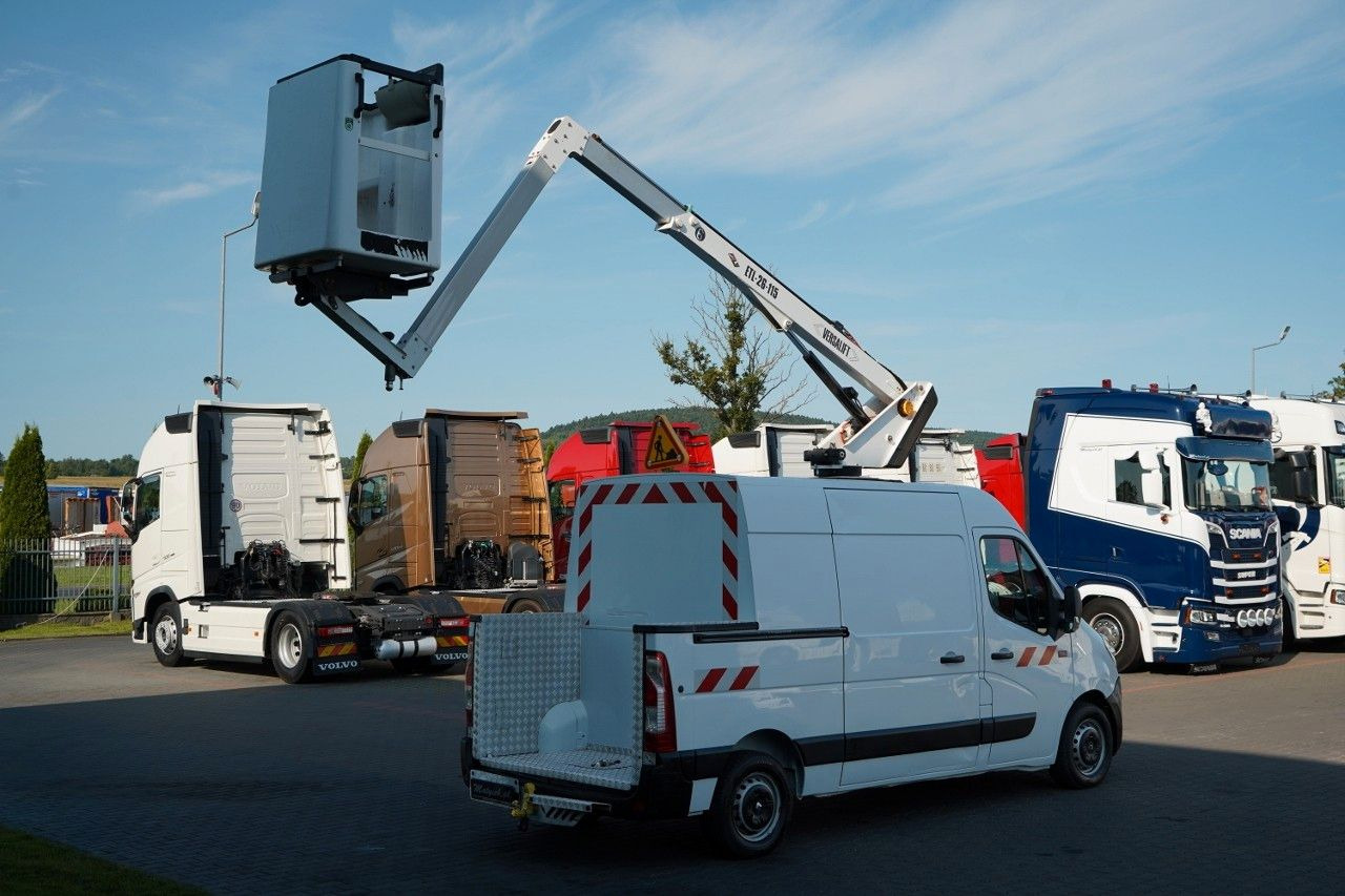 Renault MASTER / PODNOŚNIK KOSZOWY - VERSALIFT ETL-26-11 - Truck mounted aerial platform: picture 4 Renault MASTER / PODNOŚNIK KOSZOWY - VERSALIFT ETL-26-11 - Truck mounted aerial platform: picture 4