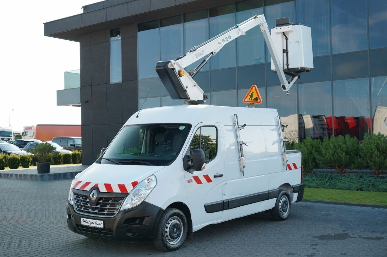 Renault MASTER / PODNOŚNIK KOSZOWY - VERSALIFT ETL-26-11 - Truck mounted aerial platform: picture 1 Renault MASTER / PODNOŚNIK KOSZOWY - VERSALIFT ETL-26-11 - Truck mounted aerial platform: picture 1