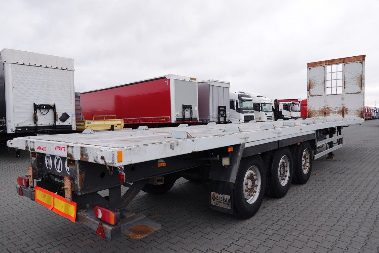 Samro NACZEPA PLATFORMA / MOCNA PODŁOGA / OSIE SAF - Dropside/ Flatbed semi-trailer: picture 5 Samro NACZEPA PLATFORMA / MOCNA PODŁOGA / OSIE SAF - Dropside/ Flatbed semi-trailer: picture 5