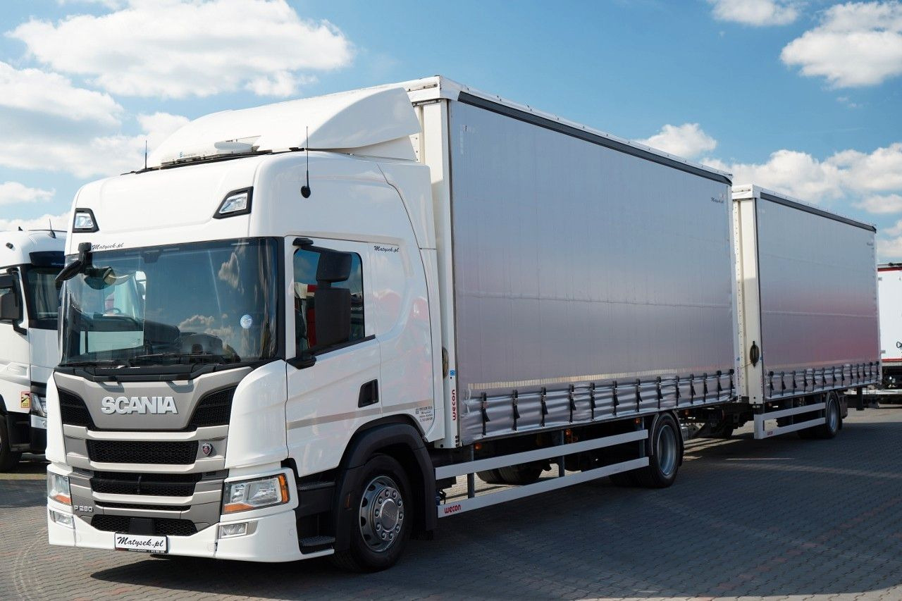 Scania P 280 / TANDEM / 4X2 / MEGA / I-PARK COOL / PRZ - Curtainsider truck: picture 3 Scania P 280 / TANDEM / 4X2 / MEGA / I-PARK COOL / PRZ - Curtainsider truck: picture 3