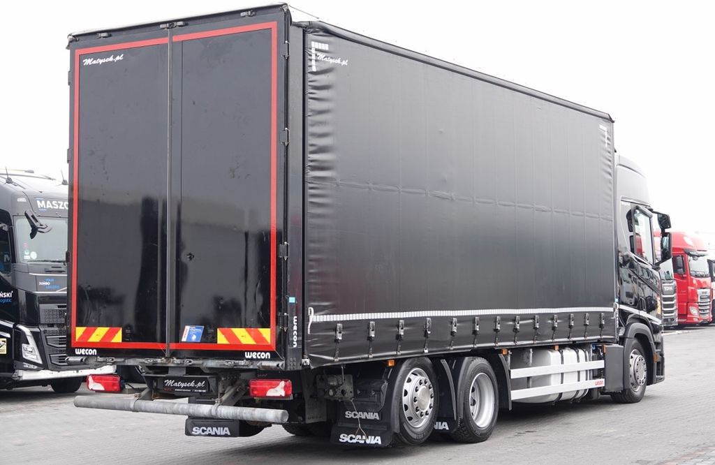 Scania R 410 / 6x2 / FIRANKA - 7,8 m / SOLÓWKA / PODNOS - Curtainsider truck: picture 3 Scania R 410 / 6x2 / FIRANKA - 7,8 m / SOLÓWKA / PODNOS - Curtainsider truck: picture 3