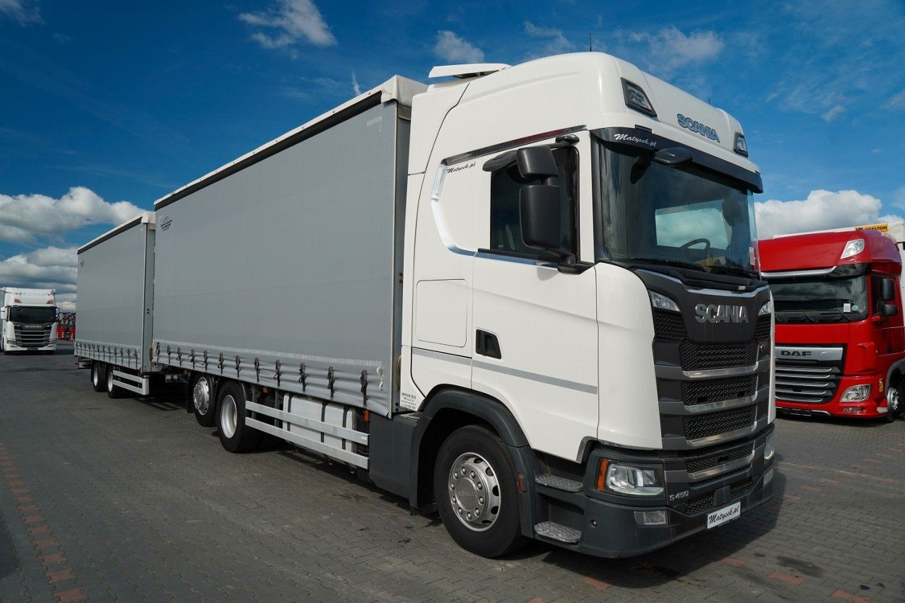 Scania S 450 / ZESTAW TANDEM / 120 M3 /  I-PARK COOL Scania S 450 / ZESTAW TANDEM / 120 M3 / PO KONTRAKCIE S - Curtainsider truck: picture 2 Scania S 450 / ZESTAW TANDEM / 120 M3 /  I-PARK COOL Scania S 450 / ZESTAW TANDEM / 120 M3 / PO KONTRAKCIE S - Curtainsider truck: picture 2