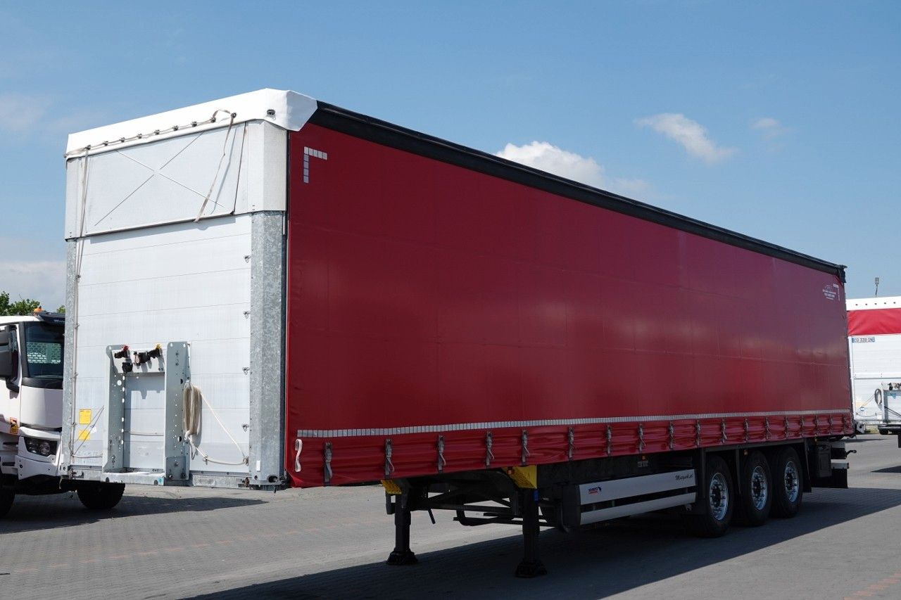 Schmitz Cargobull FIRANKA / MULDA DO STALI 9 M / DACH PODNOSZONY - Curtainsider semi-trailer: picture 1 Schmitz Cargobull FIRANKA / MULDA DO STALI 9 M / DACH PODNOSZONY - Curtainsider semi-trailer: picture 1