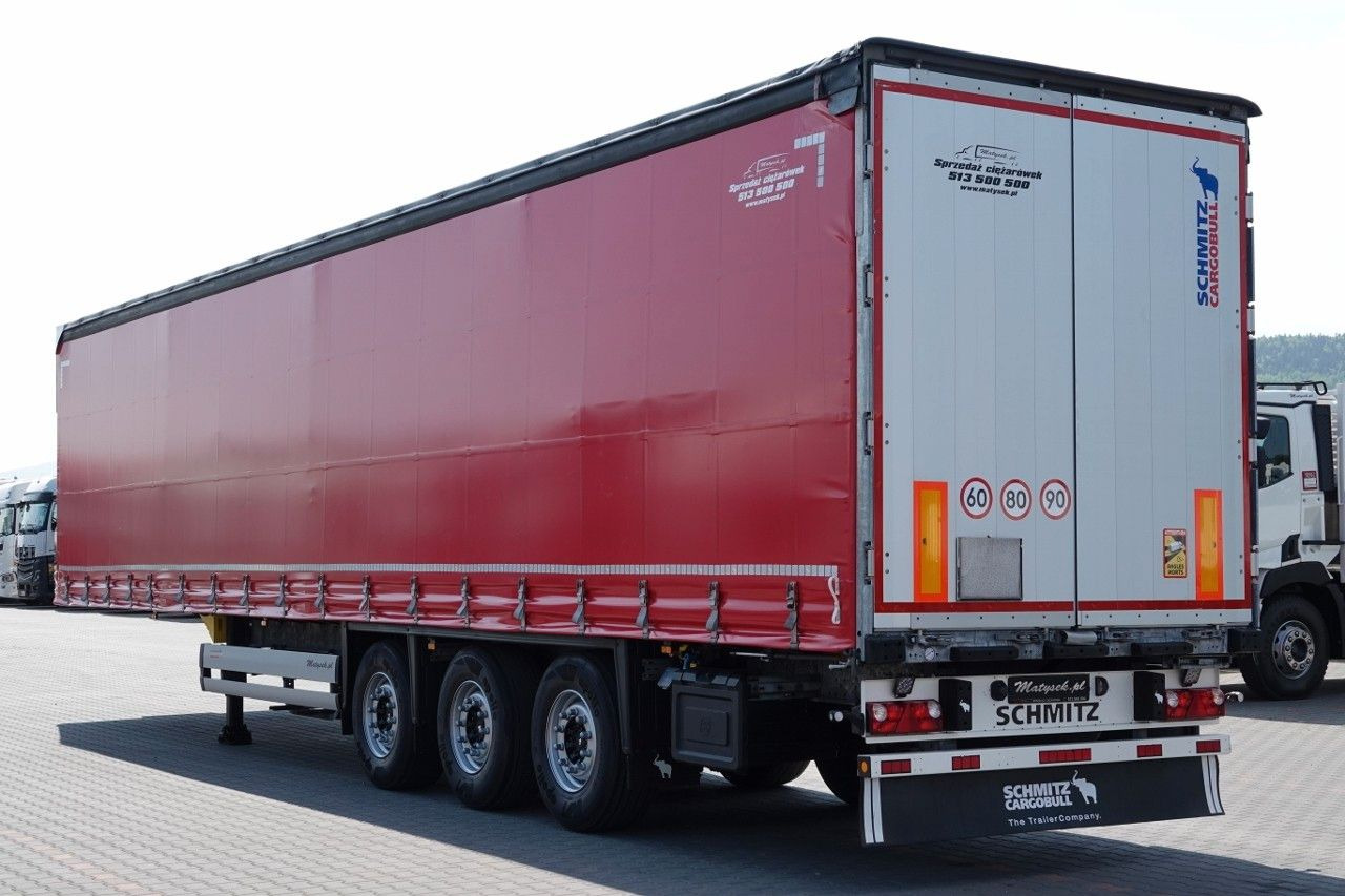 Schmitz Cargobull FIRANKA / MULDA DO STALI 9 M / DACH PODNOSZONY - Curtainsider semi-trailer: picture 2 Schmitz Cargobull FIRANKA / MULDA DO STALI 9 M / DACH PODNOSZONY - Curtainsider semi-trailer: picture 2