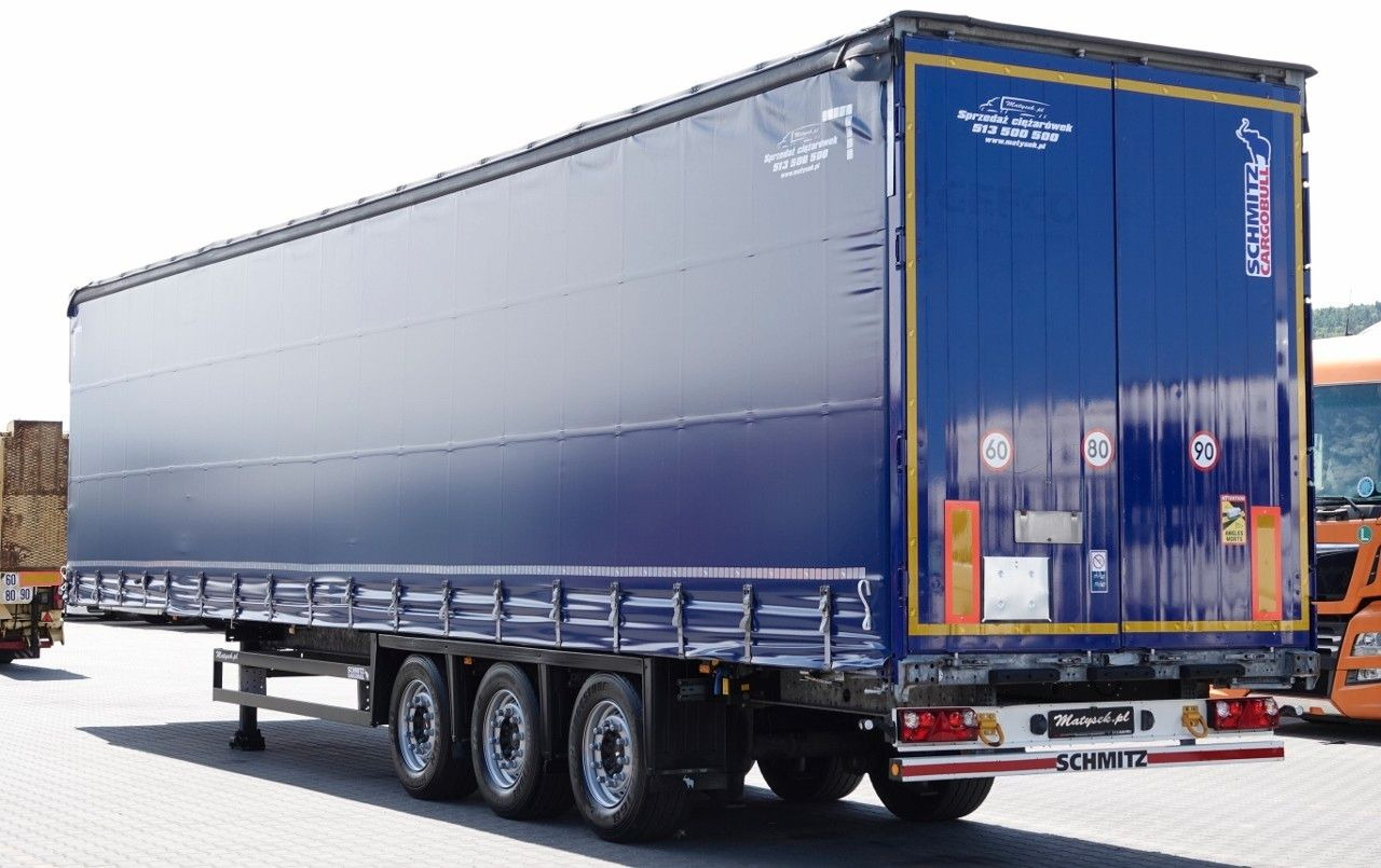Schmitz Cargobull FIRANKA VARIOS / PODNOSZONY DACH / OPONY 385/55 - Curtainsider semi-trailer: picture 2 Schmitz Cargobull FIRANKA VARIOS / PODNOSZONY DACH / OPONY 385/55 - Curtainsider semi-trailer: picture 2