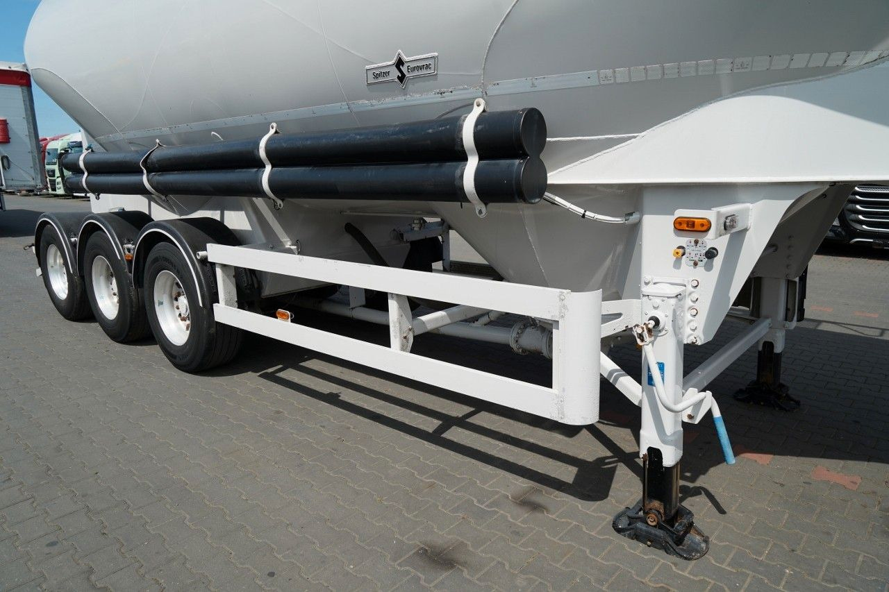 Silo semi-trailer Spitzer CEMENTONACZEPA / 37 000 L / SILOS / 3 KOMORY: picture 8