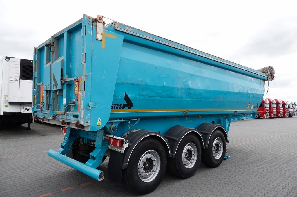 Stas WYWROTKA 27 m3 ALUMINIOWA / WAGA: 4900 KG/RYNNA - Curtainsider semi-trailer: picture 5 Stas WYWROTKA 27 m3 ALUMINIOWA / WAGA: 4900 KG/RYNNA - Curtainsider semi-trailer: picture 5