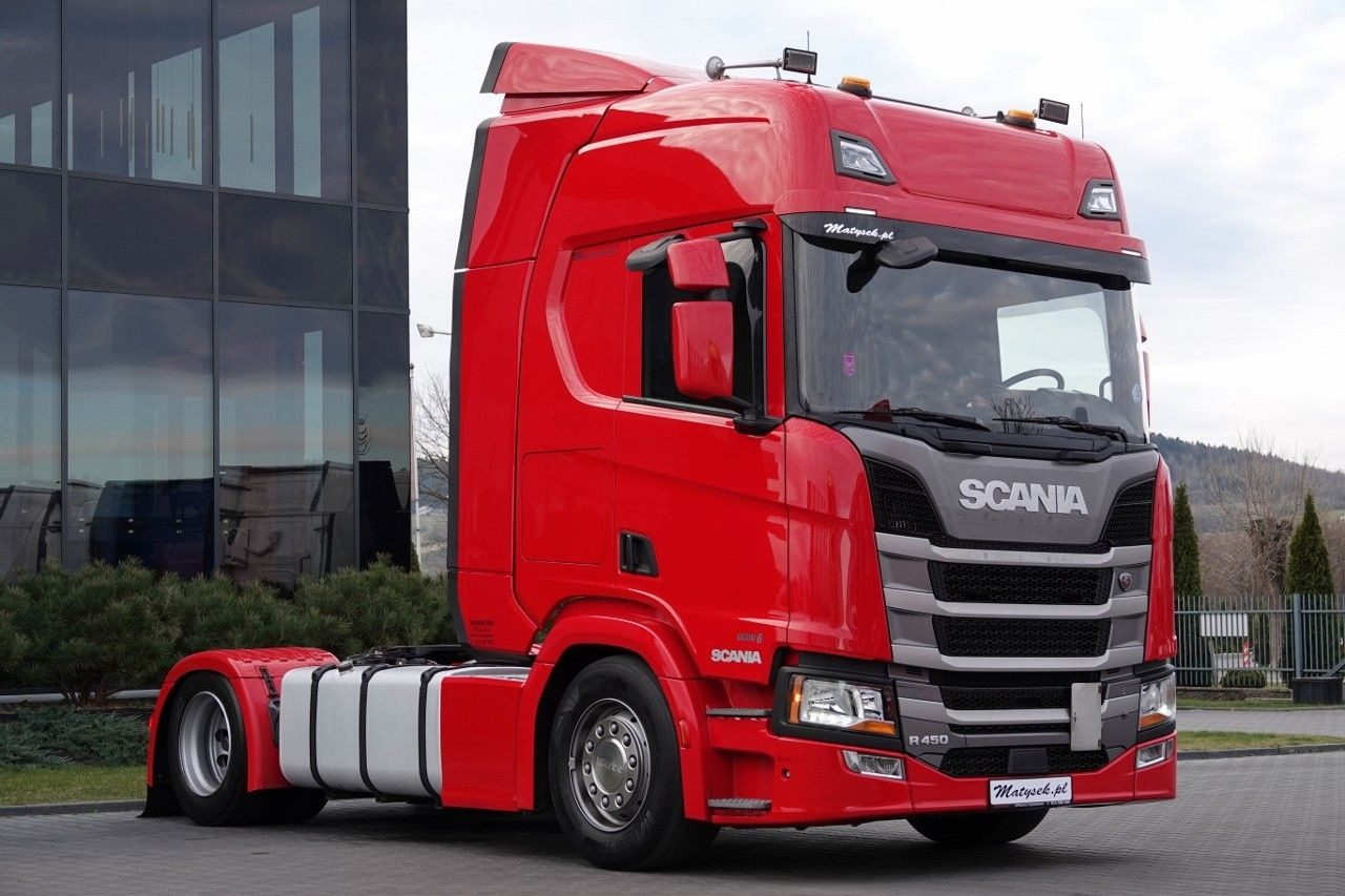Scania R 450 / LOWDECK / MEGA / 2020 / PO ZŁOTYM KONTRA - Tractor unit: picture 1 Scania R 450 / LOWDECK / MEGA / 2020 / PO ZŁOTYM KONTRA - Tractor unit: picture 1