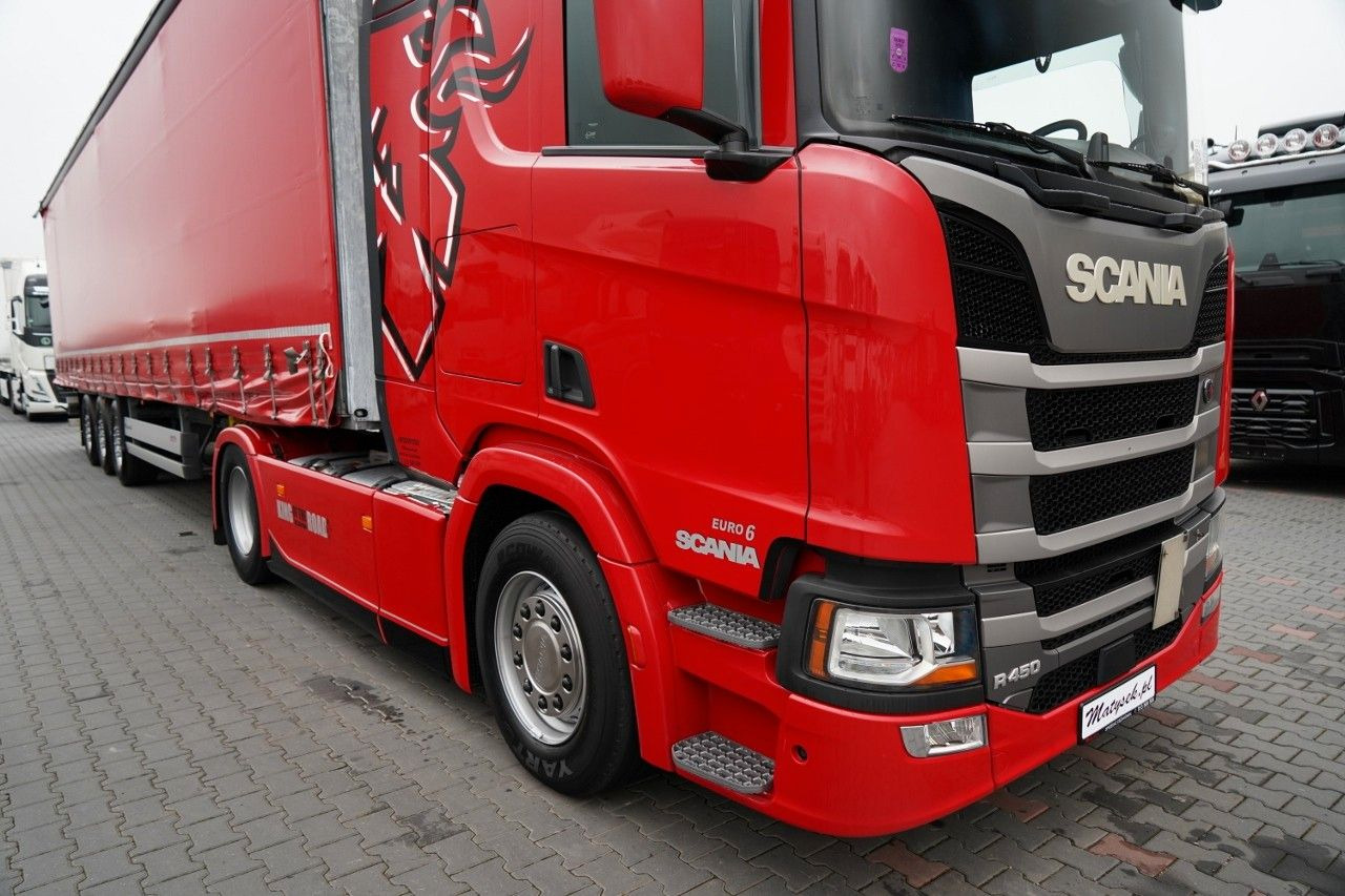 Scania R 450 / ZESTAW / + SCHMITZ / FIRANKA STANDARD / - Tractor unit: picture 5 Scania R 450 / ZESTAW / + SCHMITZ / FIRANKA STANDARD / - Tractor unit: picture 5