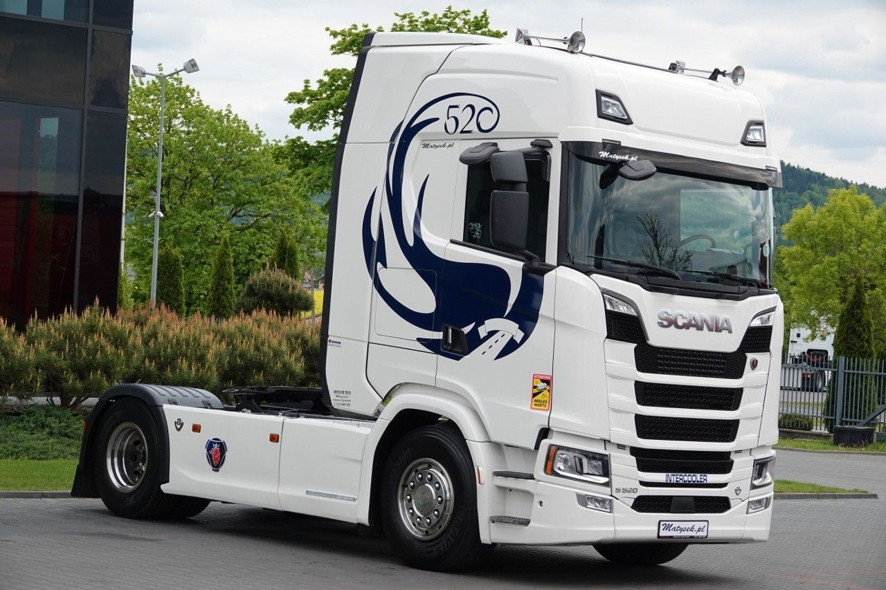 Scania S 520 / V8 / RETARDER / I-PARK COOL / - Tractor unit: picture 2 Scania S 520 / V8 / RETARDER / I-PARK COOL / - Tractor unit: picture 2