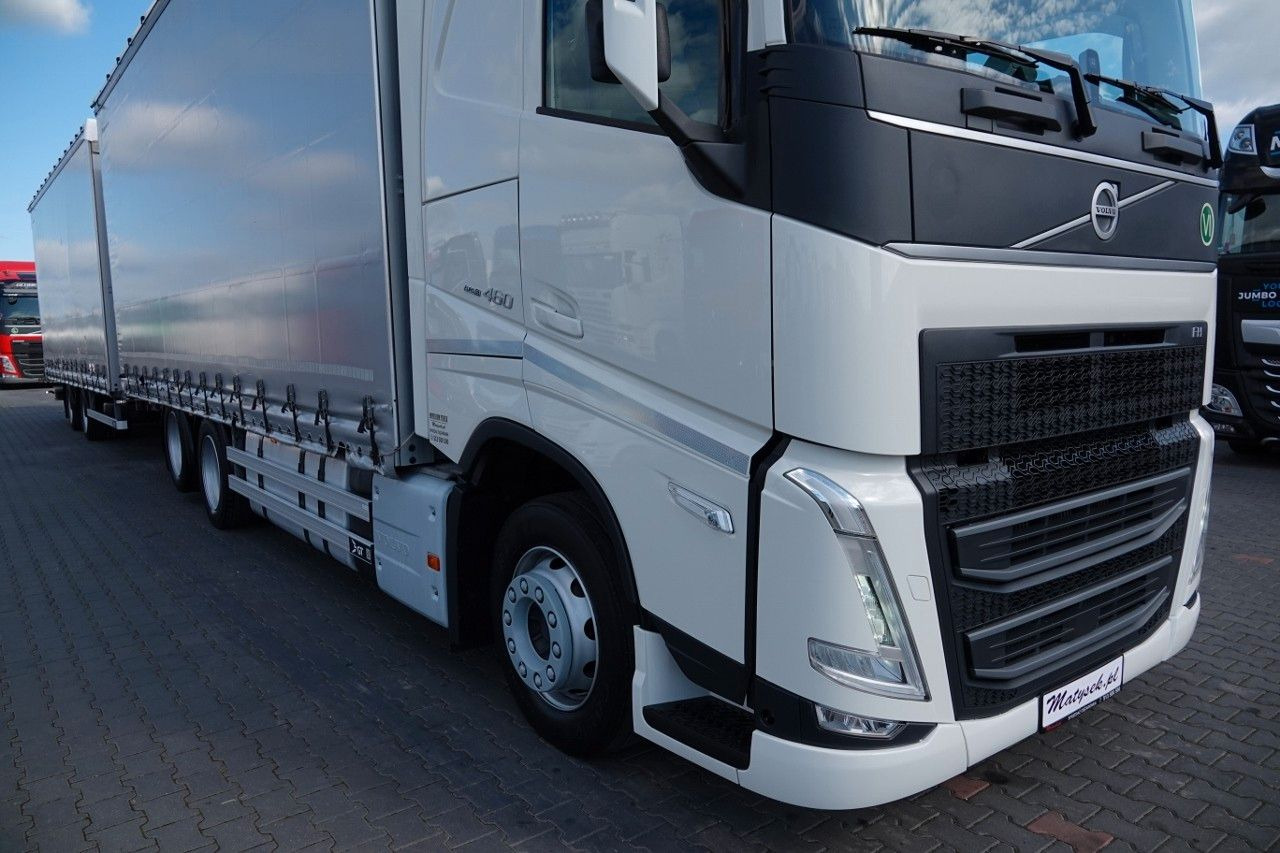 Volvo FH 460 / ZESTAW TANDEM / 120 M3 / CAŁY NA PODUS - Curtainsider truck: picture 5 Volvo FH 460 / ZESTAW TANDEM / 120 M3 / CAŁY NA PODUS - Curtainsider truck: picture 5