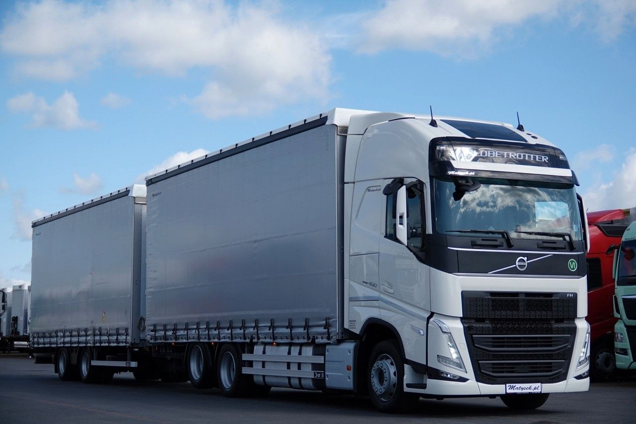 Volvo FH 460 / ZESTAW TANDEM / 120 M3 / CAŁY NA PODUS - Curtainsider truck: picture 4 Volvo FH 460 / ZESTAW TANDEM / 120 M3 / CAŁY NA PODUS - Curtainsider truck: picture 4