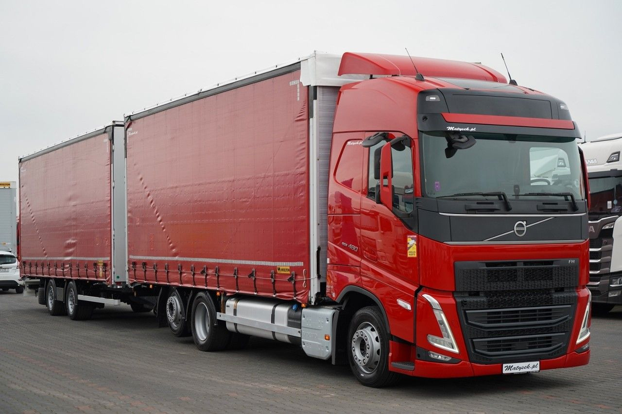 Volvo FH 460 / ZESTAW TANDEM / 120 M3 / PRZEJAZDOWY / - Curtainsider truck: picture 5 Volvo FH 460 / ZESTAW TANDEM / 120 M3 / PRZEJAZDOWY / - Curtainsider truck: picture 5