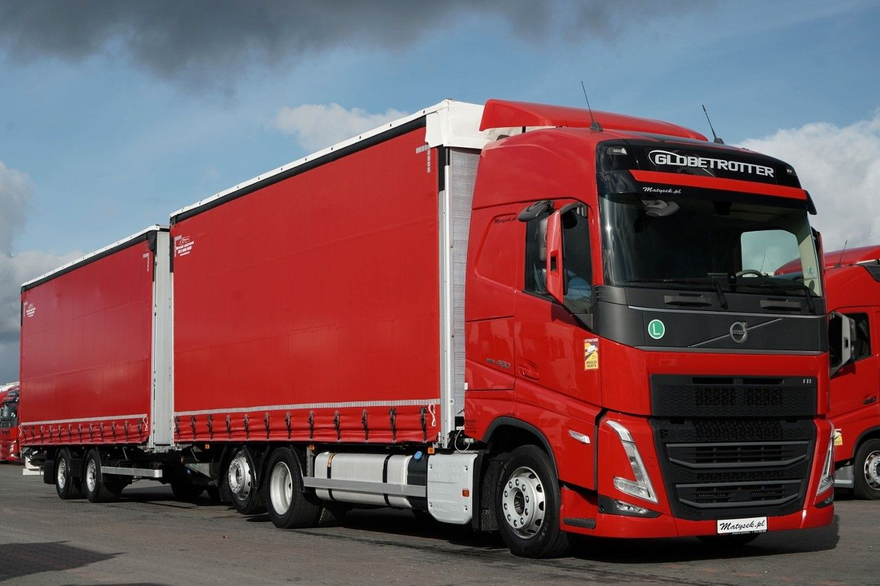 Volvo FH 460 / ZESTAW TANDEM / 120 M3 / PRZEJAZDOWY / - Curtainsider truck: picture 4 Volvo FH 460 / ZESTAW TANDEM / 120 M3 / PRZEJAZDOWY / - Curtainsider truck: picture 4