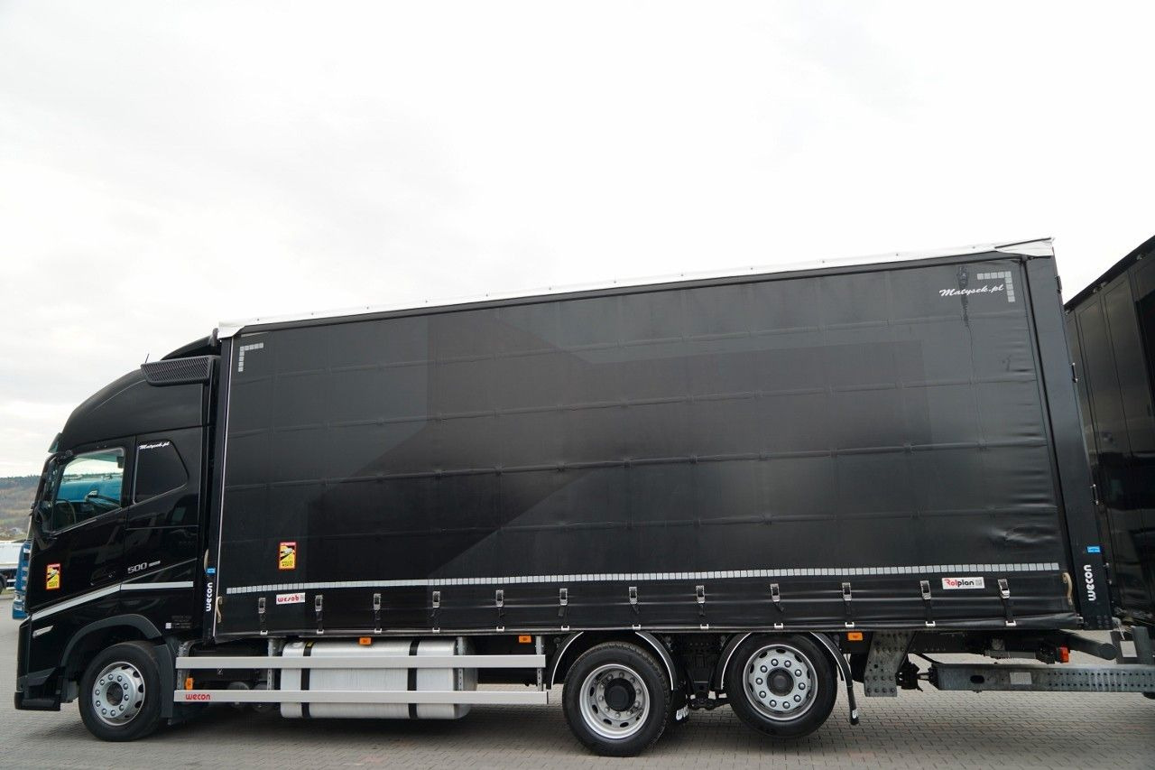 Curtainsider truck Volvo FH 500 / I-SAVE / XL / ZESTAW TANDEM PRZEJAZDOWY: picture 8