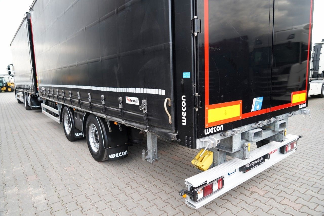 Curtainsider truck Volvo FH 500 / I-SAVE / XL / ZESTAW TANDEM PRZEJAZDOWY: picture 11