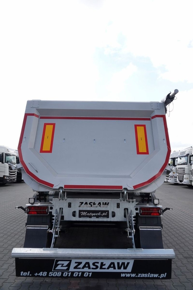 Tipper semi-trailer ZASŁAW WYWROTKA 26 m3 / FABRYCZNIE NOWA / STALOWA / RYN: picture 11