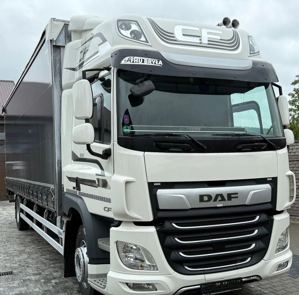 DAF CF290/CF320/FIRANKA/WINDA/E6/JEDEN WŁAŚCICIEL/SPROWADZONY/22PALETY/2019/PODNOSZONY DACH/ JAK NOWY - Curtainsider truck: picture 2 DAF CF290/CF320/FIRANKA/WINDA/E6/JEDEN WŁAŚCICIEL/SPROWADZONY/22PALETY/2019/PODNOSZONY DACH/ JAK NOWY - Curtainsider truck: picture 2