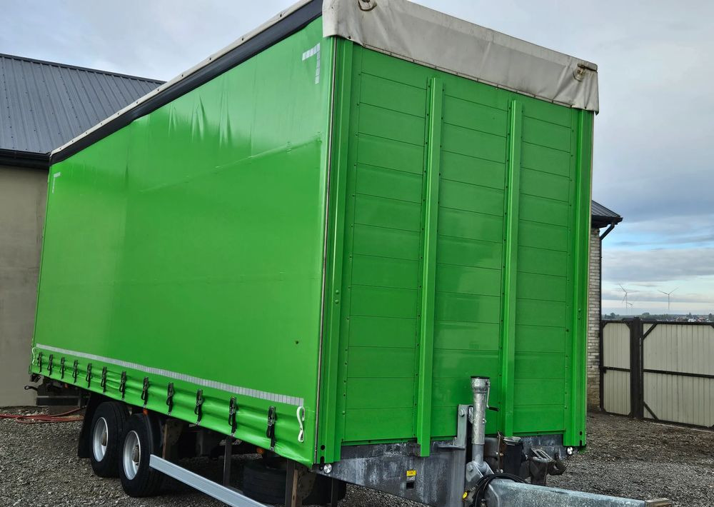 Fliegl PRZYCZEPA CIĘŻAROWA / TANDEM / 2 OSIE / 18 PALET / GÓRNY REGULOWANY SPRZĘG / 10500DMC / 7 TON ŁADOWNOŚĆ - Curtainsider trailer: picture 2 Fliegl PRZYCZEPA CIĘŻAROWA / TANDEM / 2 OSIE / 18 PALET / GÓRNY REGULOWANY SPRZĘG / 10500DMC / 7 TON ŁADOWNOŚĆ - Curtainsider trailer: picture 2