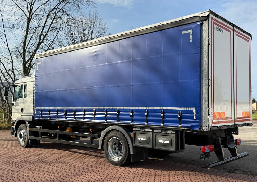 Curtainsider truck MAN TGM 15.290 / FIRANKA / 2016R / KLIMA POSTOJOWA /SPROWADZONY/ 8T ŁADOWNOŚĆ / 17 PALET / E6  / WINDA /: picture 12