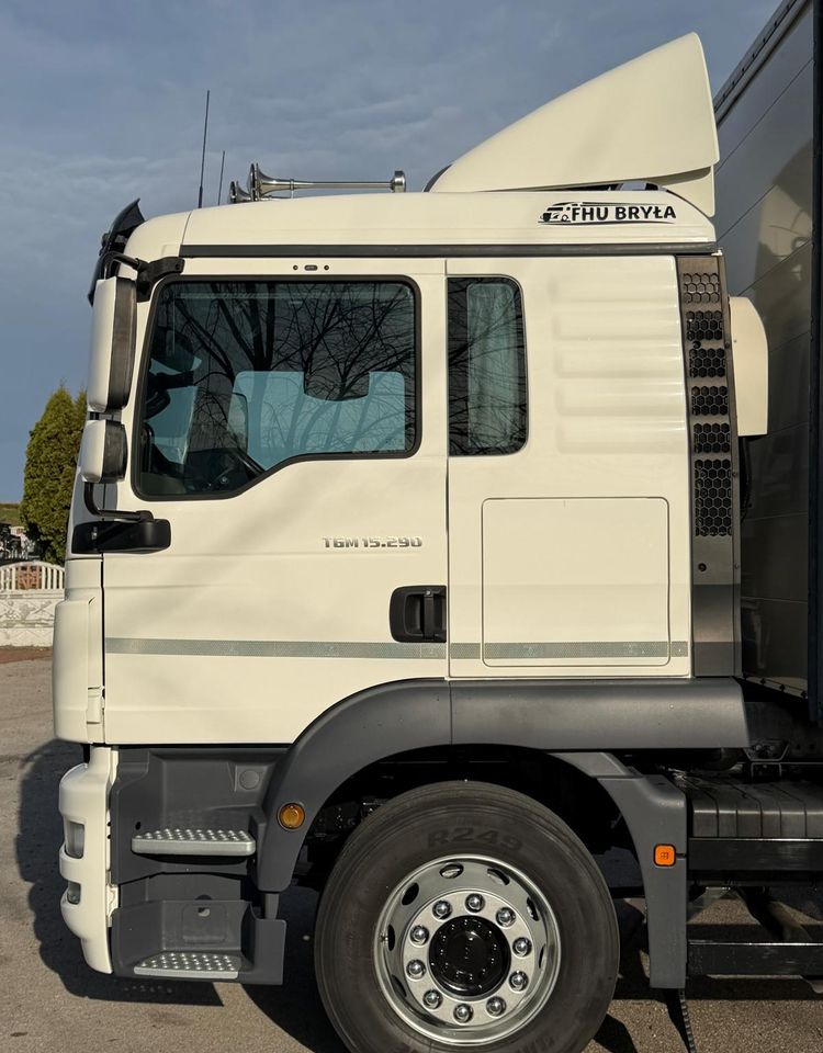 Curtainsider truck MAN TGM 15.290 / FIRANKA / 2016R / KLIMA POSTOJOWA /SPROWADZONY/ 8T ŁADOWNOŚĆ / 17 PALET / E6  / WINDA /: picture 18