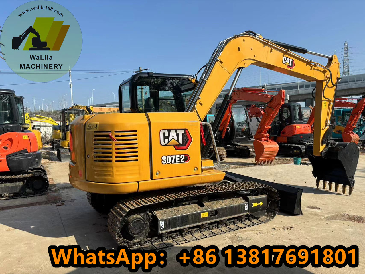 CAT 307E Caterpillar 307E2 - Mini excavator: picture 1 CAT 307E Caterpillar 307E2 - Mini excavator: picture 1