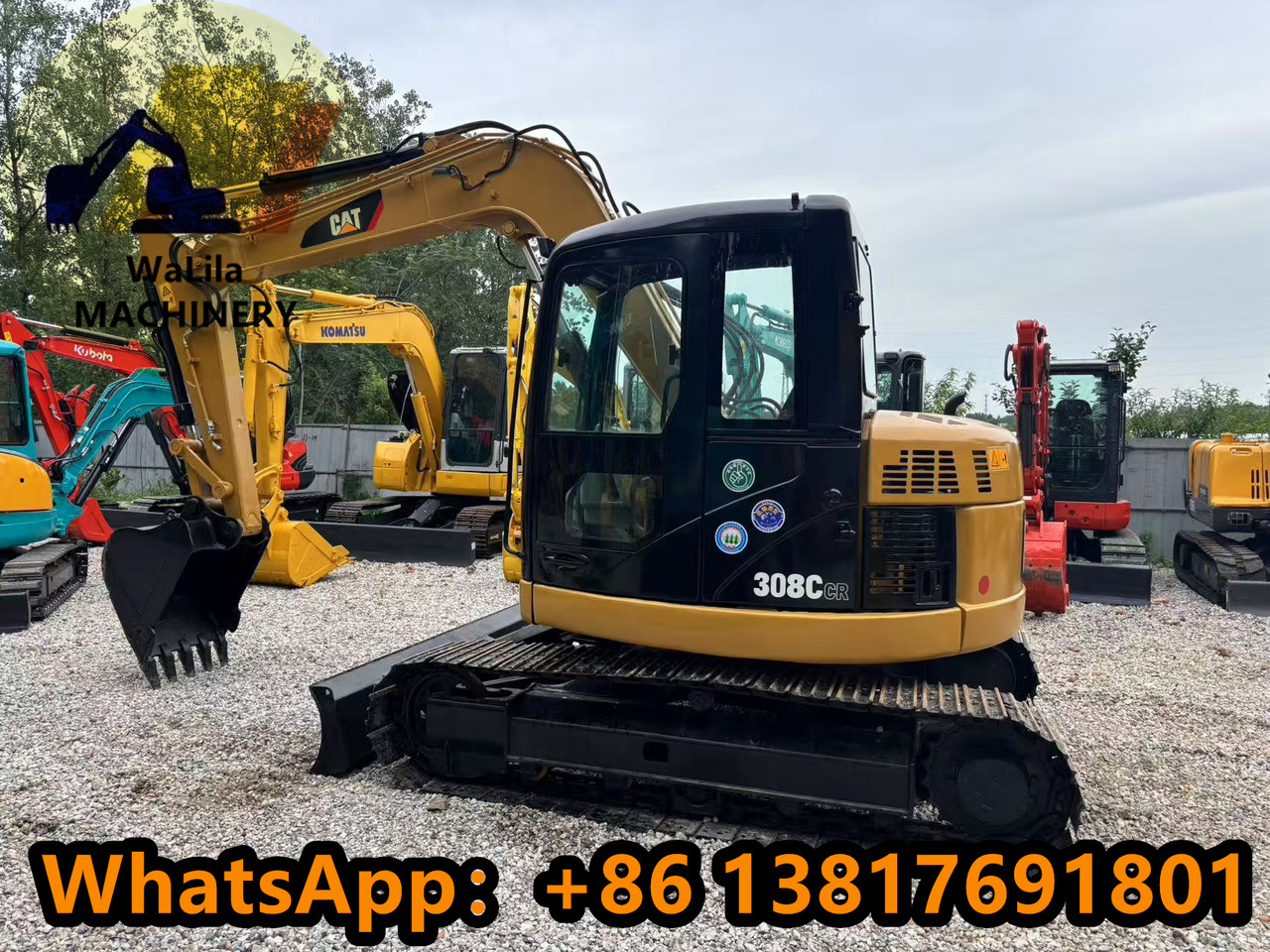 CAT CAT 308CCR - Mini excavator: picture 1 CAT CAT 308CCR - Mini excavator: picture 1