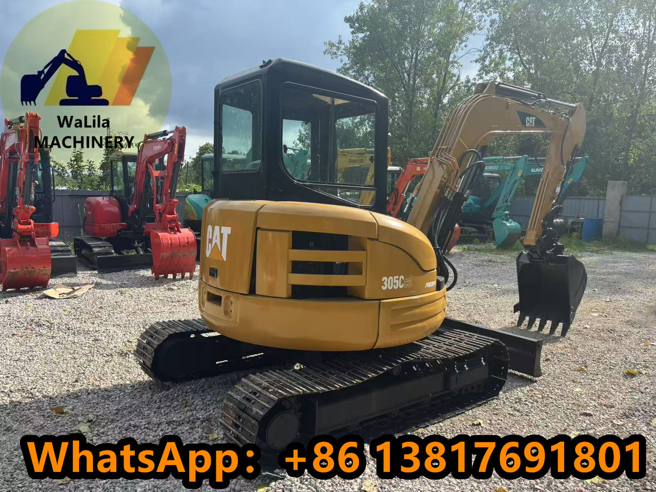CATERPILLAR CAT305ccr - Mini excavator: picture 3 CATERPILLAR CAT305ccr - Mini excavator: picture 3