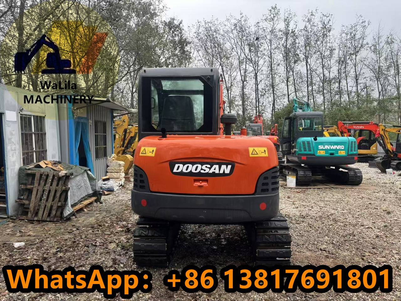 DOOSAN DH60 - Mini excavator: picture 5 DOOSAN DH60 - Mini excavator: picture 5