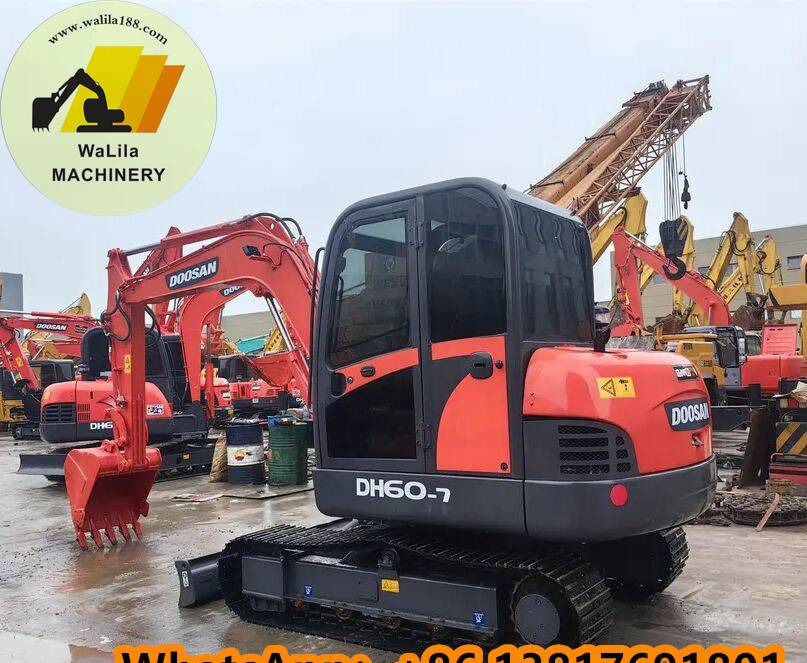 Doosan DH 60-7 - Mini excavator: picture 5 Doosan DH 60-7 - Mini excavator: picture 5