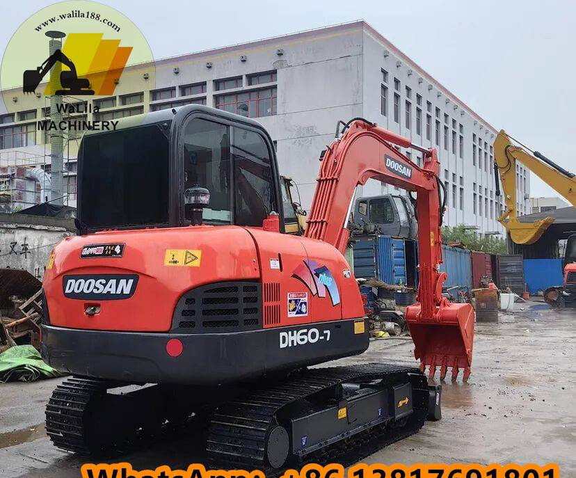 Doosan DH 60-7 - Mini excavator: picture 3 Doosan DH 60-7 - Mini excavator: picture 3