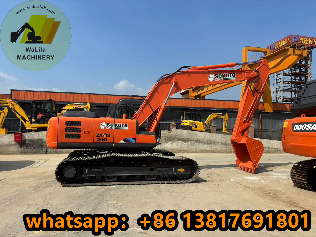 Crawler excavator HITACHI Hitachi 210-3G Direct Injection Excavator: picture 7
